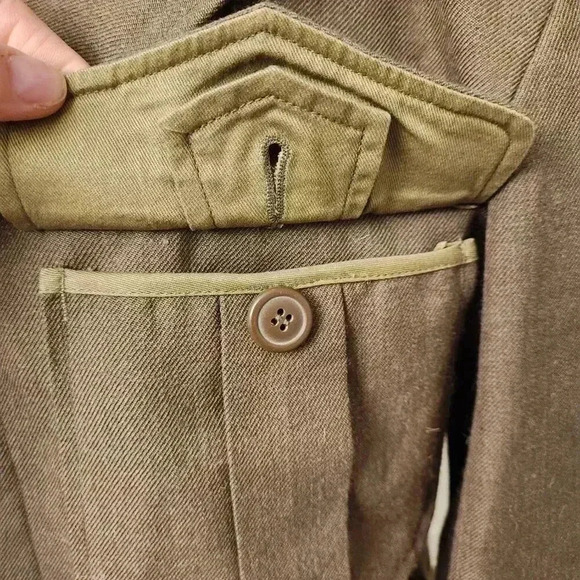WWII Reproduction Ike Jacket Wool Blend Field Coat 40R ATF Mfg Military - Picture 2 of 9